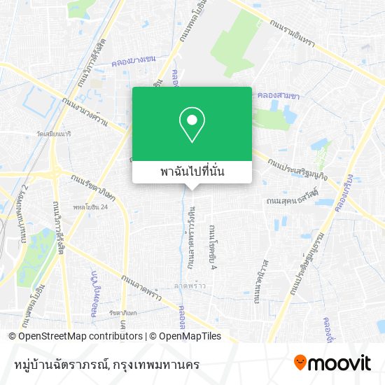 หมู่บ้านฉัตราภรณ์ แผนที่