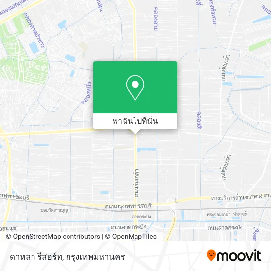 ดาหลา รีสอร์ท แผนที่