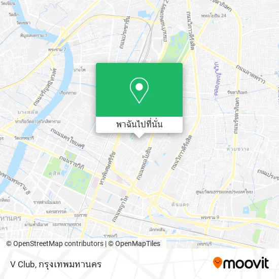 V Club แผนที่
