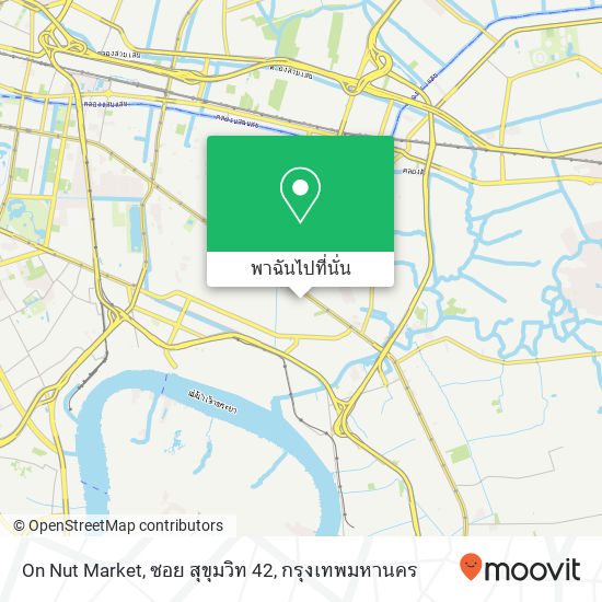 On Nut Market, ซอย สุขุมวิท 42 แผนที่