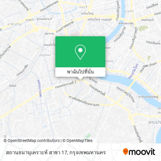 สถานธนานุเคราะห์ สาขา 17 แผนที่