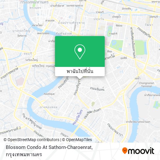 Blossom Condo At Sathorn-Charoenrat แผนที่