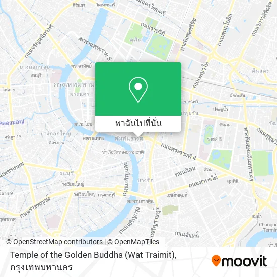 Temple of the Golden Buddha (Wat Traimit) แผนที่