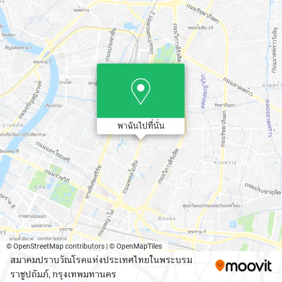 สมาคมปราบวัณโรคแห่งประเทศไทยในพระบรมราชูปถัมภ์ แผนที่