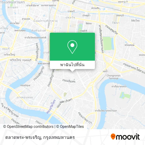 ตลาดพระ-พรเจริญ แผนที่