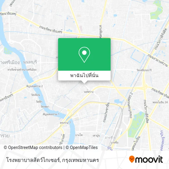 โรงพยาบาลสัตว์ไกเซอร์ แผนที่