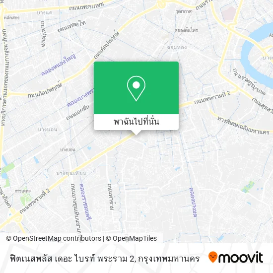 ฟิตเนสพลัส เดอะ ไบรท์ พระราม 2 แผนที่