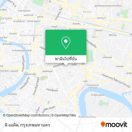 ดิ ออคิด แผนที่