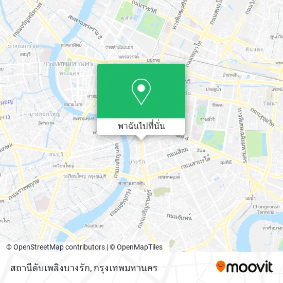 สถานีดับเพลิงบางรัก แผนที่