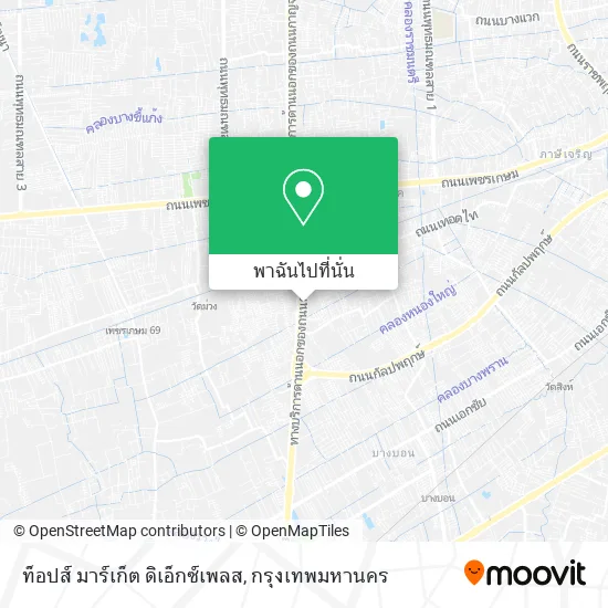 ท็อปส์ มาร์เก็ต ดิเอ็กซ์เพลส แผนที่
