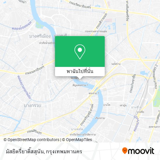 มัสยิดรี่ยาดิ๊สสุนัน แผนที่