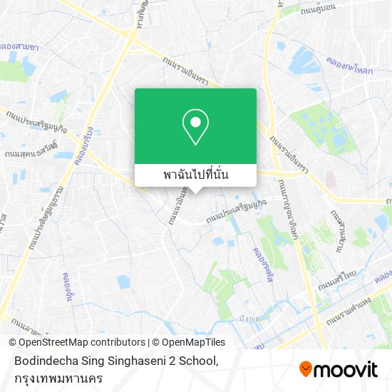 Bodindecha Sing Singhaseni 2 School แผนที่