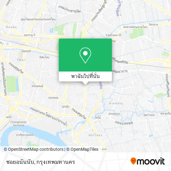 ซอยอนันนับ แผนที่