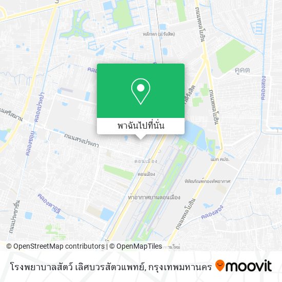 โรงพยาบาลสัตว์ เลิศบวรสัตวแพทย์ แผนที่