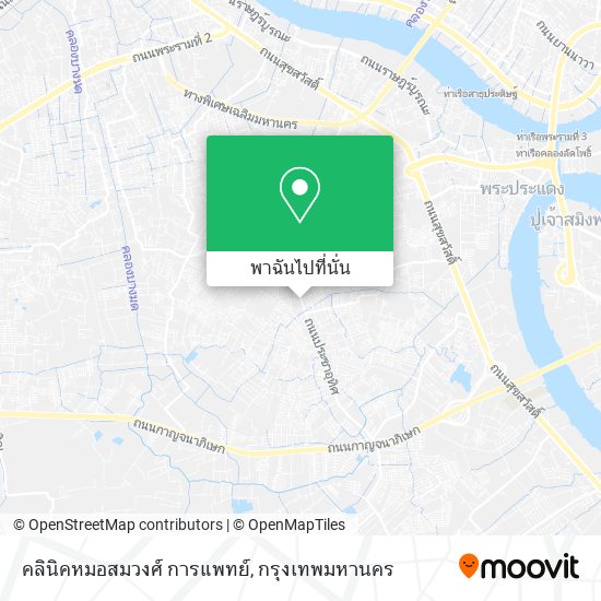 คลินิคหมอสมวงศ์ การแพทย์ แผนที่