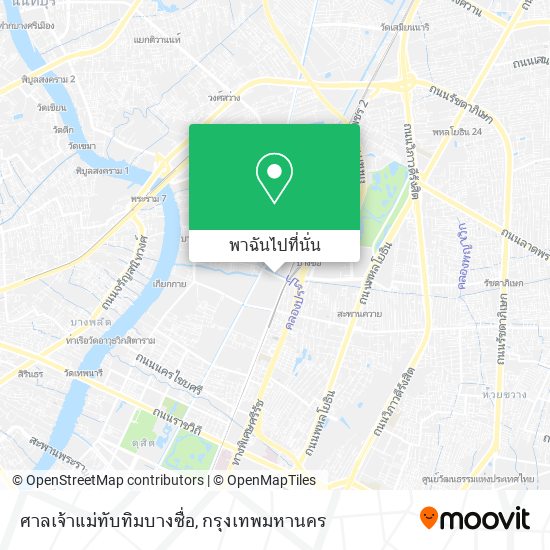 ศาลเจ้าแม่ทับทิมบางซื่อ แผนที่