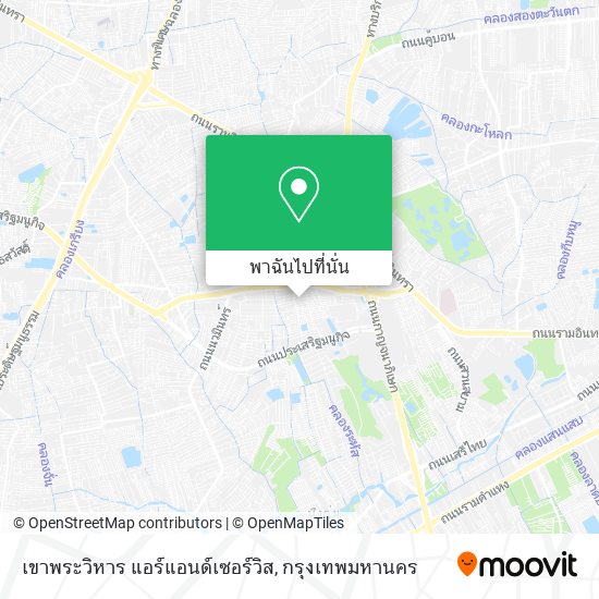 เขาพระวิหาร แอร์แอนด์เซอร์วิส แผนที่