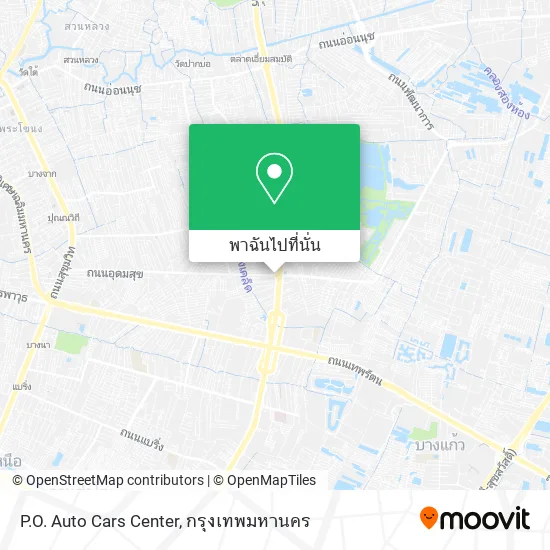 P.O. Auto Cars Center แผนที่
