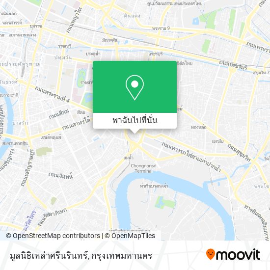 มูลนิธิเหล่าศรีนรินทร์ แผนที่