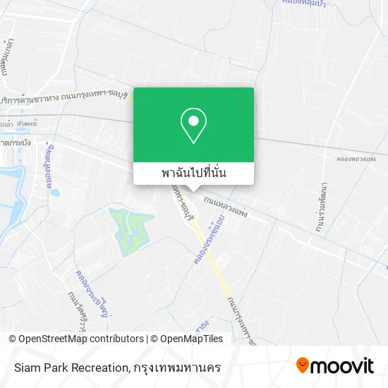 Siam Park Recreation แผนที่