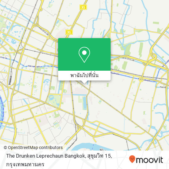 The Drunken Leprechaun Bangkok, สุขุมวิท 15 แผนที่