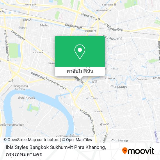 ibis Styles Bangkok Sukhumvit Phra Khanong แผนที่