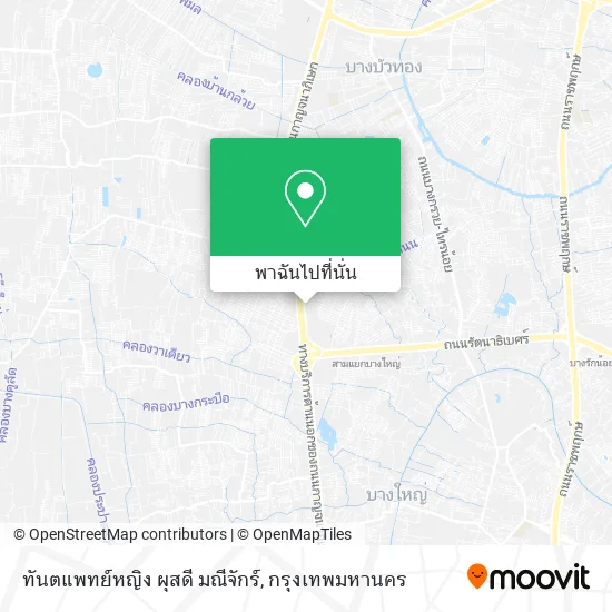 ทันตแพทย์หญิง ผุสดี มณีจักร์ แผนที่