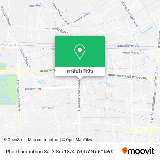 Phutthamonthon Sai 3 Soi 18/4 แผนที่