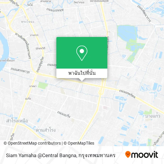 Siam Yamaha @Central Bangna แผนที่
