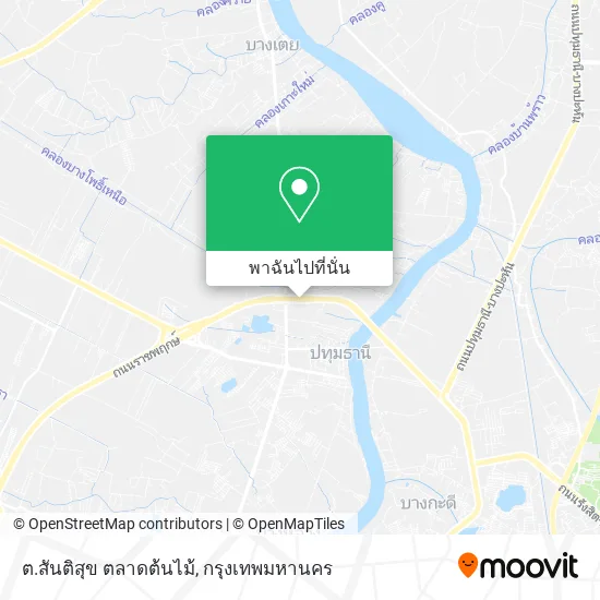 ต.สันติสุข ตลาดต้นไม้ แผนที่