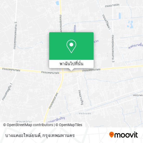 บางแคอะไหล่ยนต์ แผนที่