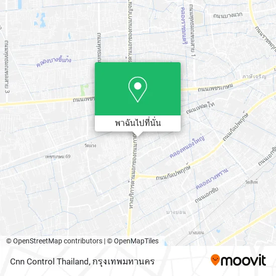 Cnn Control Thailand แผนที่