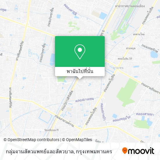 กลุ่มงานสัตวแพทย์และสัตวบาล แผนที่