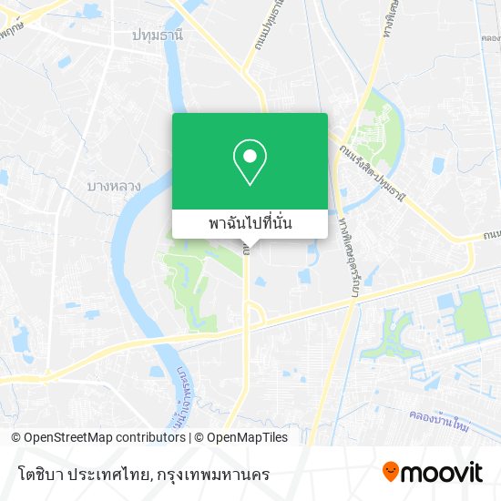 โตชิบา ประเทศไทย แผนที่