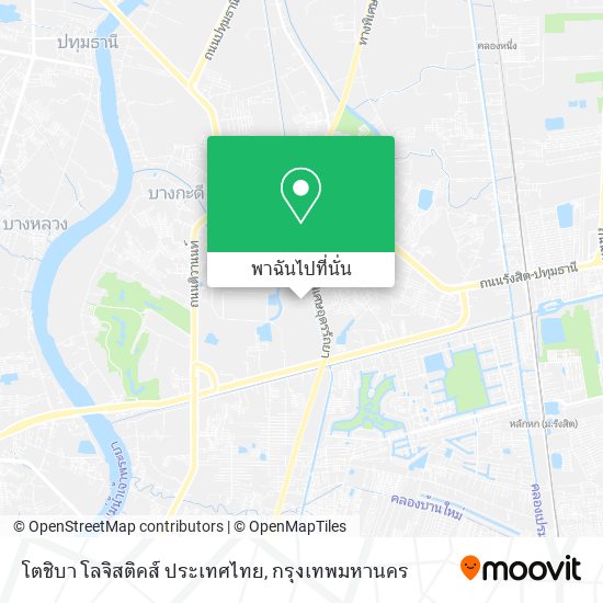 โตชิบา โลจิสติคส์ ประเทศไทย แผนที่