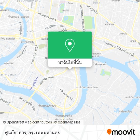 ศูนย์อาหาร แผนที่