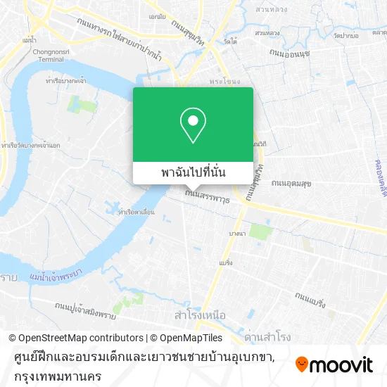 ศูนย์ฝึกและอบรมเด็กและเยาวชนชายบ้านอุเบกขา แผนที่