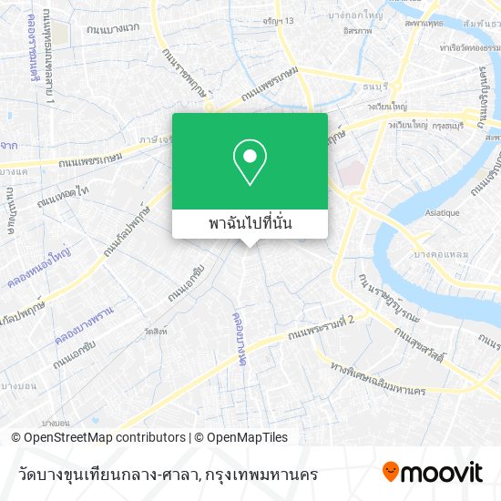 วัดบางขุนเทียนกลาง-ศาลา แผนที่