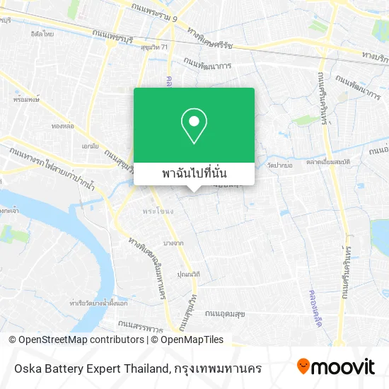 Oska Battery Expert Thailand แผนที่