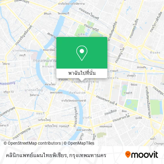 คลินิกแพทย์แผนไทยพิเชียร แผนที่