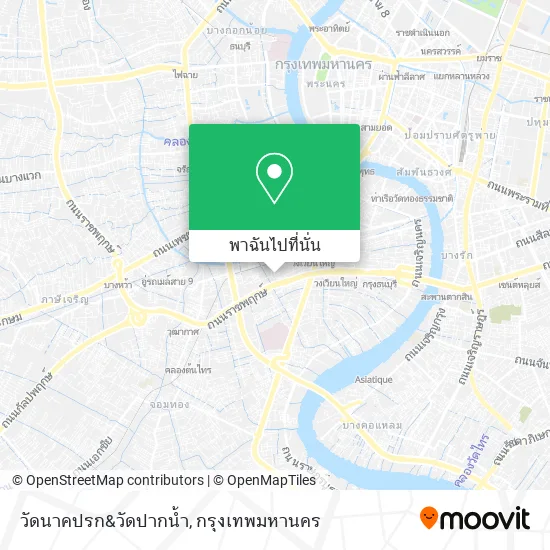 วัดนาคปรก&วัดปากน้ำ แผนที่