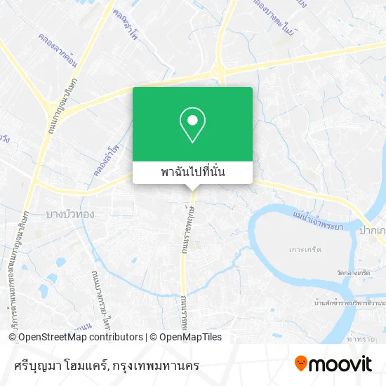 ศรีบุญมา โฮมแคร์ แผนที่