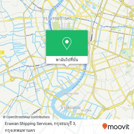 Erawan Shipping Services, กรุงธนบุรี 3 แผนที่