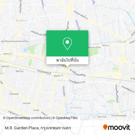 M.R. Garden Place แผนที่
