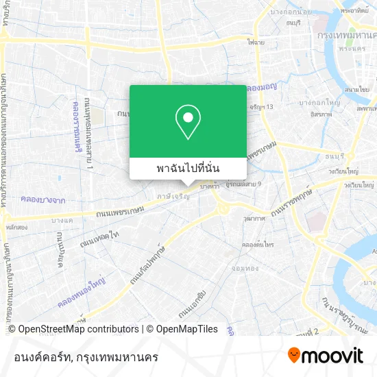อนงค์คอร์ท แผนที่