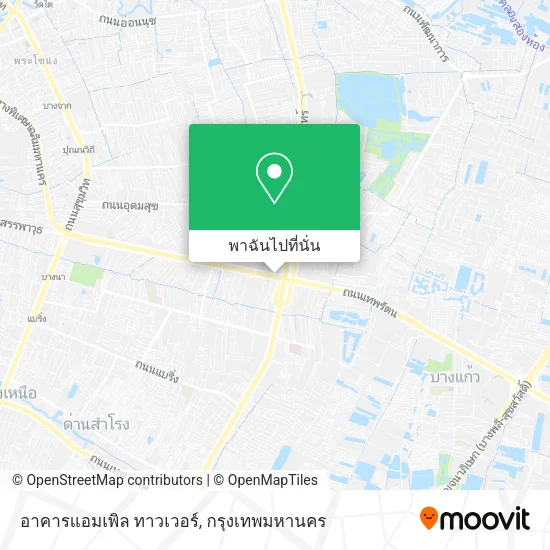 อาคารแอมเพิล ทาวเวอร์ แผนที่