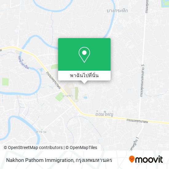 Nakhon Pathom Immigration แผนที่