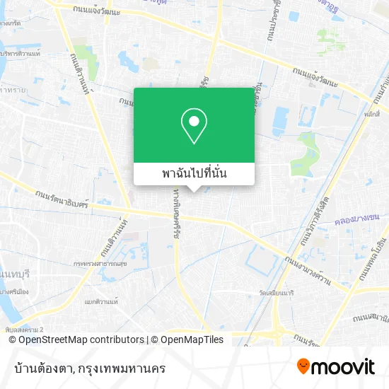 บ้านต้องตา แผนที่