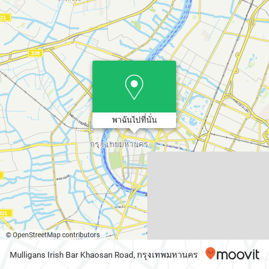 Mulligans Irish Bar Khaosan Road แผนที่