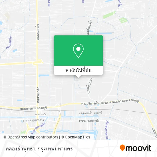 คลองลำพุทธา แผนที่
